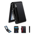 Men's minimalist RFID blocking Wallet. Black color